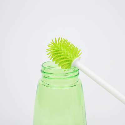 TPR clean brush long handle wash bottle cup cleaning brush dish brush  pot artifact