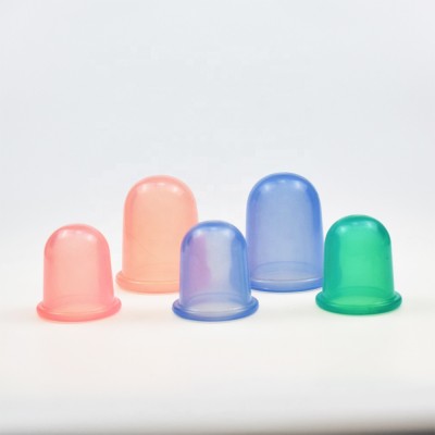 hot selling silicone cups massage therapy apparatus cupping for health Small size