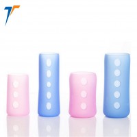 OEM soft glass bottle silicone sleeve