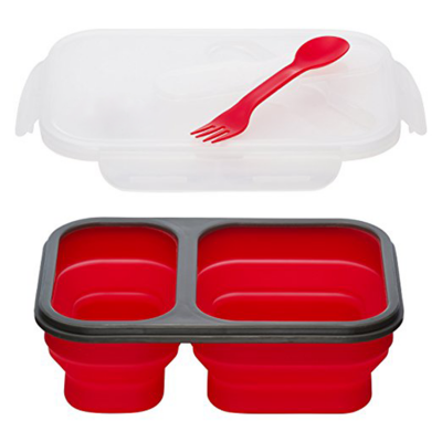 hot selling silicone kids lunch box bento lunch box leakproof