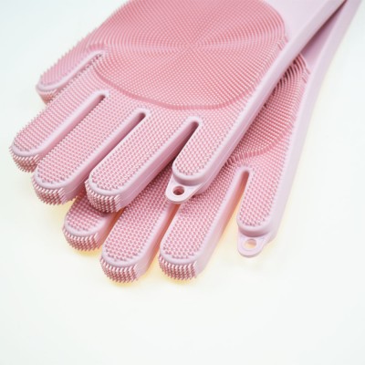 Silicone Glove Dishwashing, Kitchen Glove Rubber Washing Glove, Kids Dishwashing  Glove